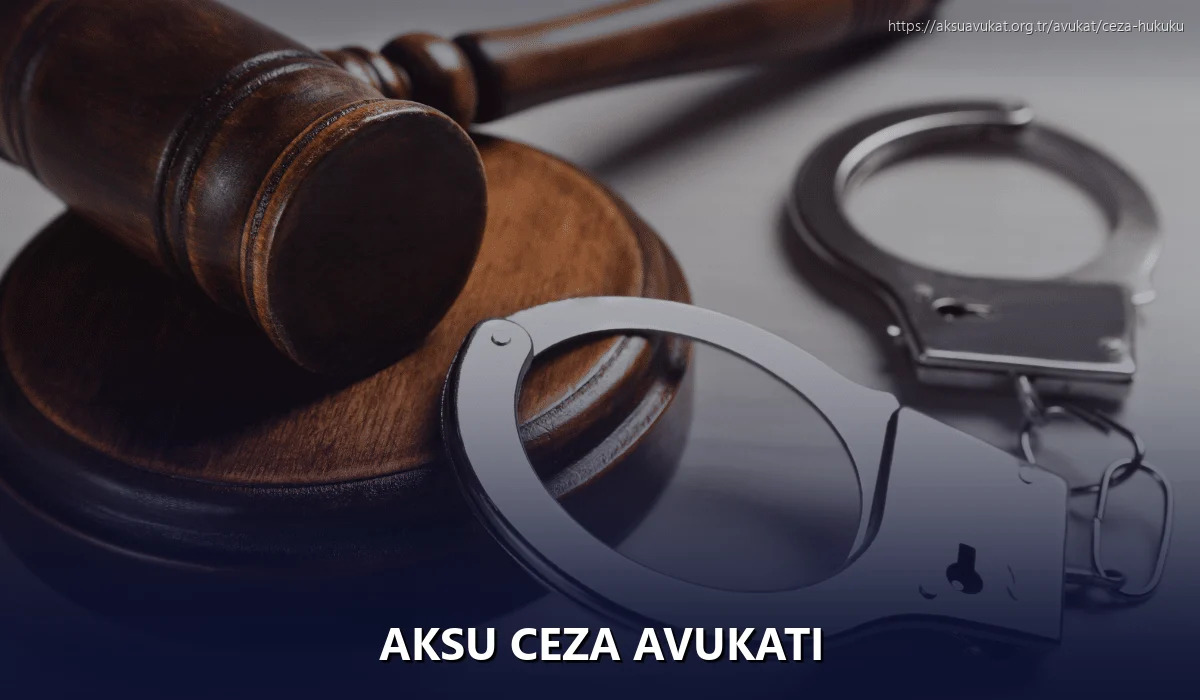 Aksu Ceza Avukatı